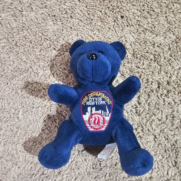 City Bears Other - Citybears FDNY Fire Department FDNY Plush Bear 2001 Harvey Hutter Co EUC